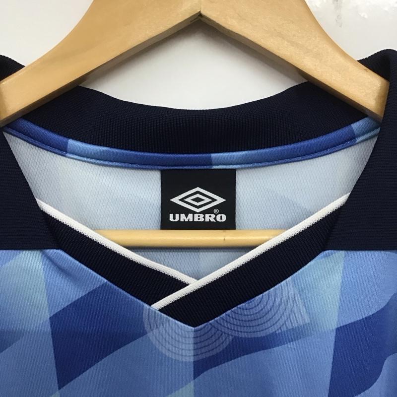 アンブロ UMBRO シャツ、ブラウス 半袖 半袖カットソー プリントTシャツ ユニフォーム スポーツウェア 半袖シャツ L プリント マルチカラー / マルチカラー / メンズ USED 古着 中古 10139299