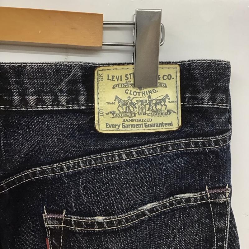 リーバイストラウスアンドコー Levi Strauss & co. パンツ デニム、ジーンズ デニムパンツ ワイドパンツ カジュアルパンツ 33インチ 無地 インディゴ / インディゴ / メンズ USED 古着 中古 10138424