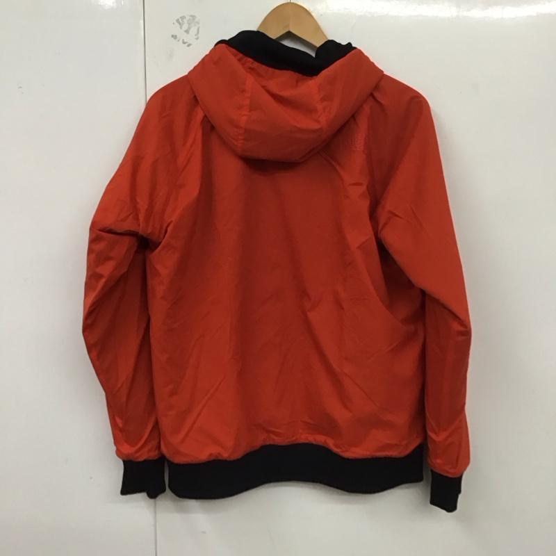 ザノースフェイス THE NORTH FACE パーカー 長袖 NT61984 リバーシルパーカー M 無地 黒 / ブラック / X 赤 / レッド /  メンズ USED 古着 中古 10128474