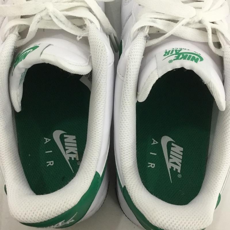 ナイキ NIKE スニーカー スニーカー FJ4146 102 AIR FORCE1 07 27cm 箱有 27.0cm ロゴ、文字 白 / ホワイト / X 緑 / グリーン / メンズ USED 古着 中古 10137993