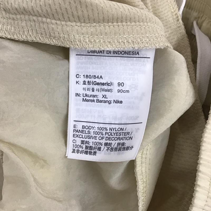 ナイキ NIKE パンツ ワークパンツ、ペインターパンツ dq5044-206 ウーブンパンツ ラタン サッカーフットサルウェアー ジャージ XL ロゴ、文字 オフホワイト / オフホワイト / メンズ USED 古着 中古 10112726