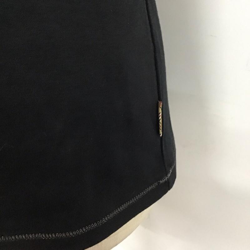 バーバリーロンドン Burberry London Tシャツ 半袖 半袖カットソー プリントTシャツ クルーネックカットソー 2 ロゴ、文字 黒 / ブラック / レディース USED 古着 中古 10112515