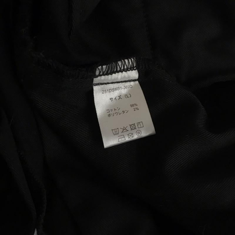 ディッキーズ Dickies パンツ ワークパンツ、ペインターパンツ ワークパンツ ワイドパンツ カジュアルパンツ L 無地 黒 / ブラック / メンズ USED 古着 中古 10112494