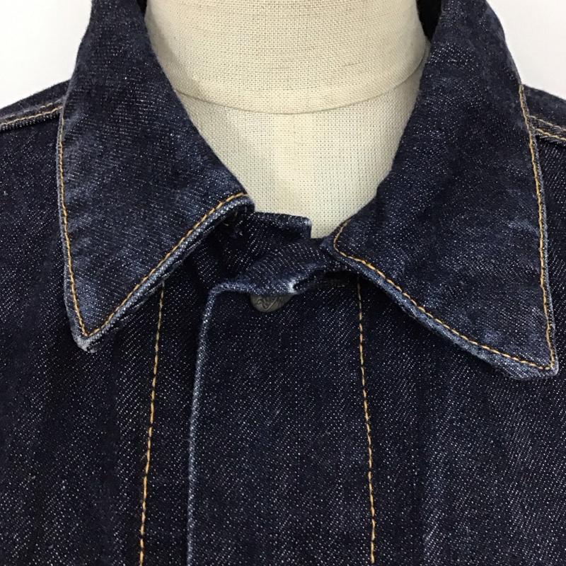 マウジー MOUSSY ジャケット、上着 ジャケット、ブレザー 0107aw11-5490 デニムジャケット Gジャン アウター 2 無地 インディゴ / インディゴ / レディース USED 古着 中古 10123734