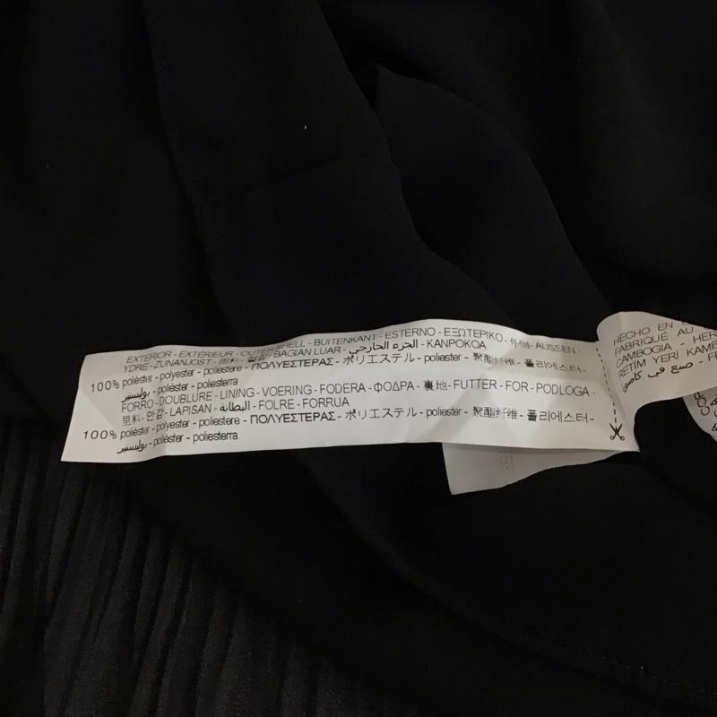 ザラティーアールエフ ZARA TRF トップス トップス プリーツ ノースリーブ S 無地 黒 / ブラック / レディース USED 古着 中古 10114107