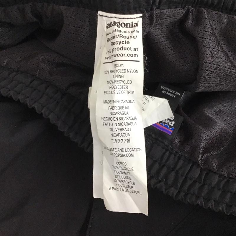 パタゴニア patagonia パンツ ショートパンツ 58035sp22 ショートパンツ ハーフパンツ XL 無地 黒 / ブラック / メンズ USED 古着 中古 10135454