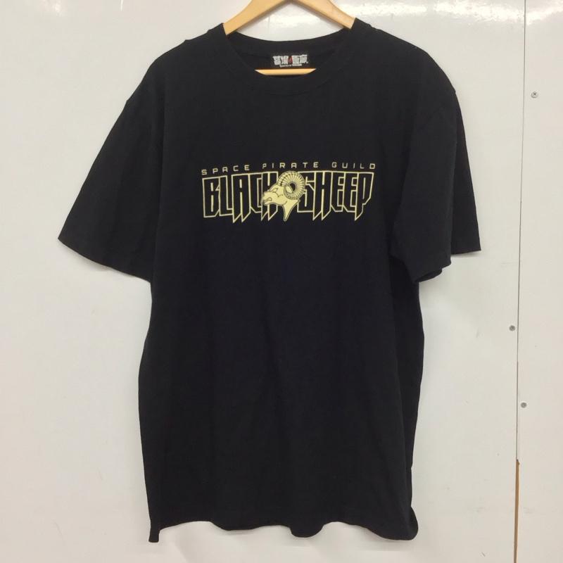 古着 USED Tシャツ 半袖 半袖カットソー プリントTシャツ クルーネックカットソー 墓場の画廊 プリント 黒 / ブラック / メンズ USED 古着 中古 10138548