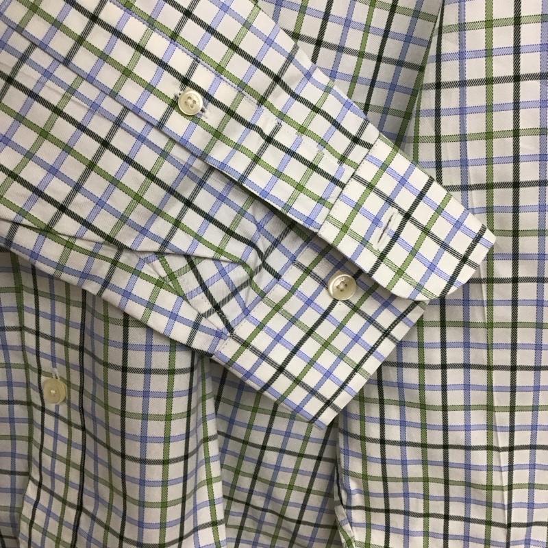 ブルックスブラザーズ BROOKS BROTHERS シャツ、ブラウス 長袖 長袖シャツ チェックシャツ カラーシャツ ボタンダウンシャツ M チェック マルチカラー / マルチカラー / メンズ USED 古着 中古 10131165