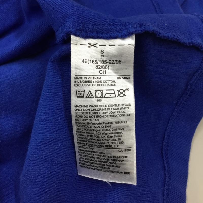 ギャップ GAP Tシャツ 半袖 S プリント 青 / ブルー / メンズ USED 古着 中古 10110605