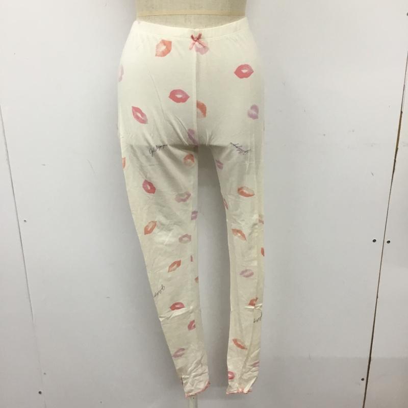 ジェラートピケ gelato pique セットアップ セットアップ PWCT155239 ガーリーロングTシャツ ガーリーレギンス セットアップ 2点セット FREE プリント マルチカラー / マルチカラー / レディース USED 古着 中古 10110099
