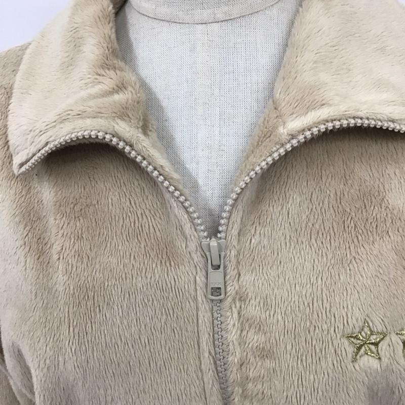 ビームスボーイ BEAMS BOY パーカー 長袖 ジップパーカー 無地 ベージュ / ベージュ / レディース USED 古着 中古 10124507
