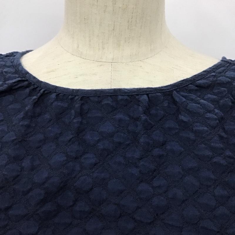 ザラ ZARA セットアップ セットアップ パフスリーブトップス ボリュームスカート M 無地 紺 / ネイビー / レディース USED 古着 中古 10138680