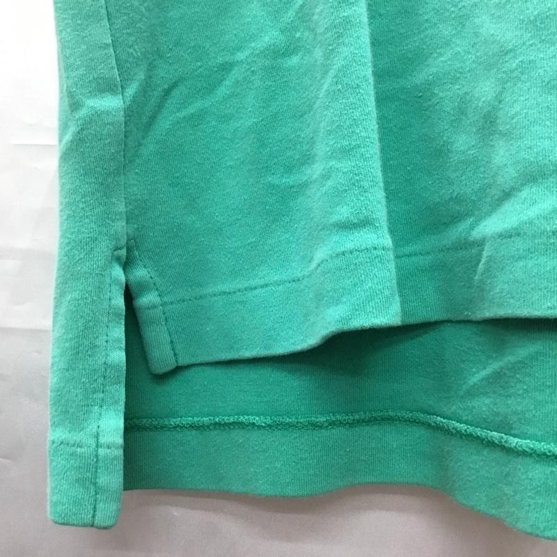 ラルフローレン RALPHLAUREN ポロシャツ 半袖 半袖カットソー プリントTシャツ クルーネックカットソー M ロゴ、文字 薄緑 / ライトグリーン /  メンズ USED 古着 中古 10113307