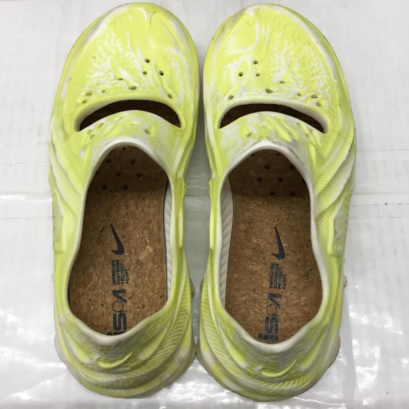 ナイキ NIKE スリッポン スリッポン DM0886 102 ISPA UNIVERSAL NATURAL 10 箱有 US:10 無地 黄 / イエロー / X 白 / ホワイト / メンズ USED 古着 中古 10114835