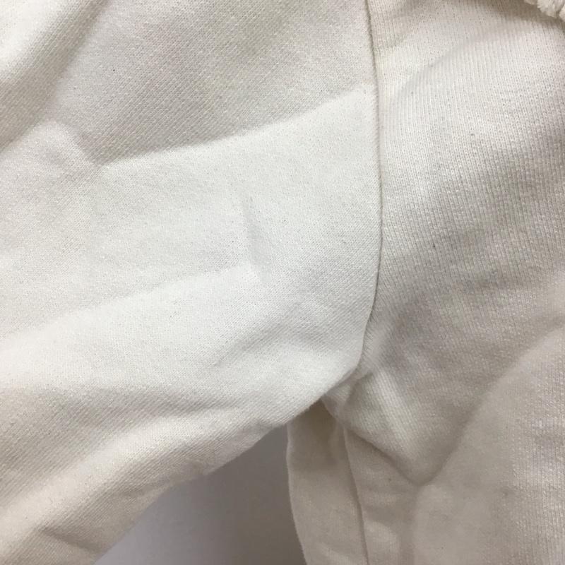 ザラ ZARA トレーナー 長袖 5644 468 712 ニット襟 裏起毛 M 無地 アイボリー / アイボリー / レディース USED 古着 中古 10108296