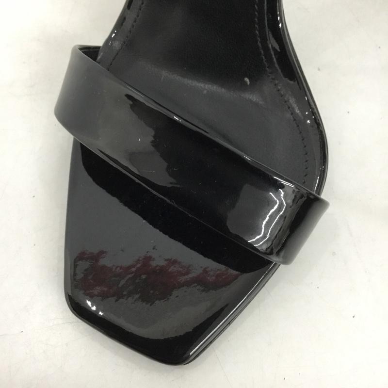 サンローラン SAINTLAURENT サンダル サンダル ストラップ ハイヒール ピンヒール 35 無地 黒 / ブラック / レディース USED 古着 中古 10146872