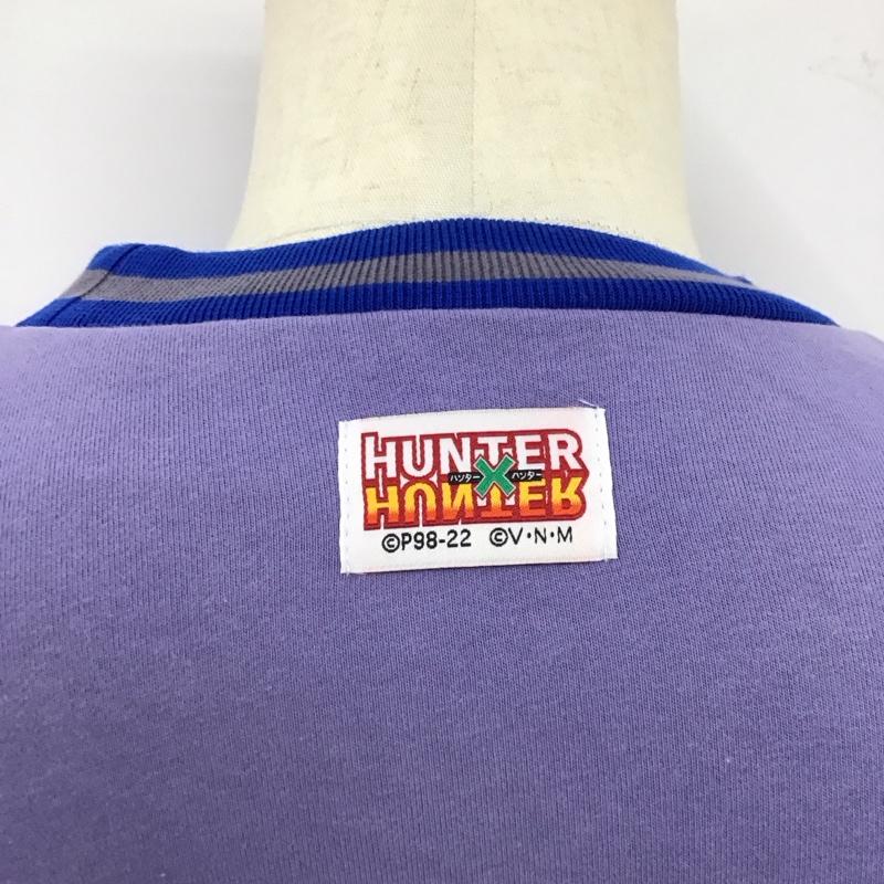 古着 USED トレーナー 長袖 HUNTER HUNTER L 無地 X 刺繍 紫 / パープル /  メンズ USED 古着 中古 10117146