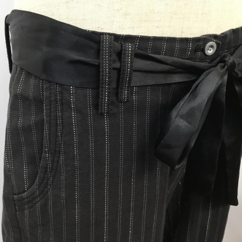 ロペピクニック ROPE PICNIC パンツ ショートパンツ 38 ストライプ チャコールグレー / チャコールグレー / レディース USED 古着 中古 10044651