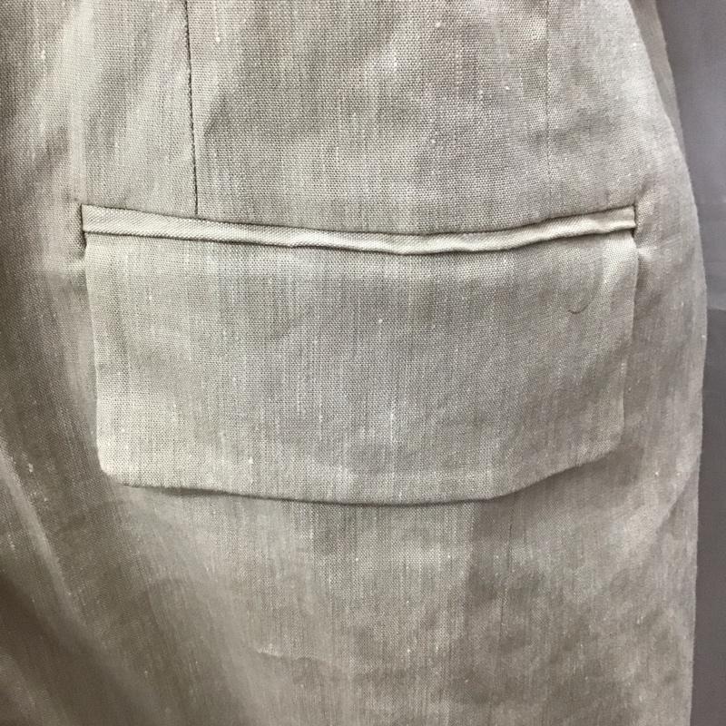 スライ SLY ジャケット、上着 ジャケット、ブレザー 030eSZ30-3450 LINEN SHORT SLEEVE ジャケット FREE 無地 アイボリー / アイボリー / レディース USED 古着 中古 10112527