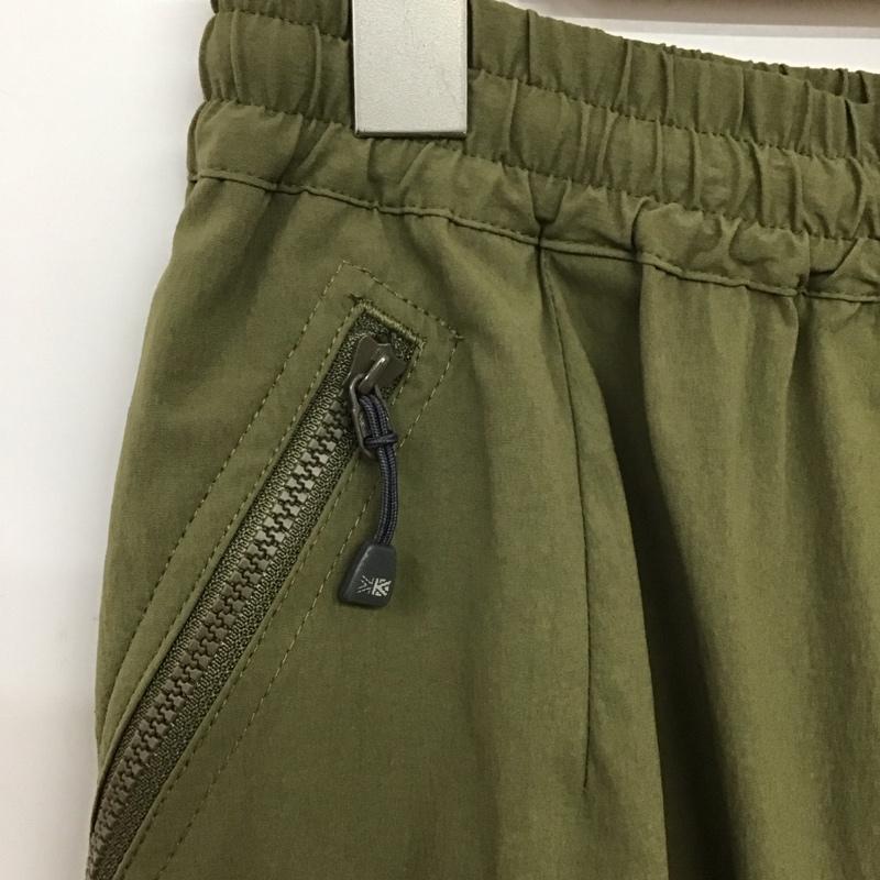 カリマー Karrimor スカート ロングスカート L 無地 カーキ / カーキ / レディース USED 古着 中古 10137203
