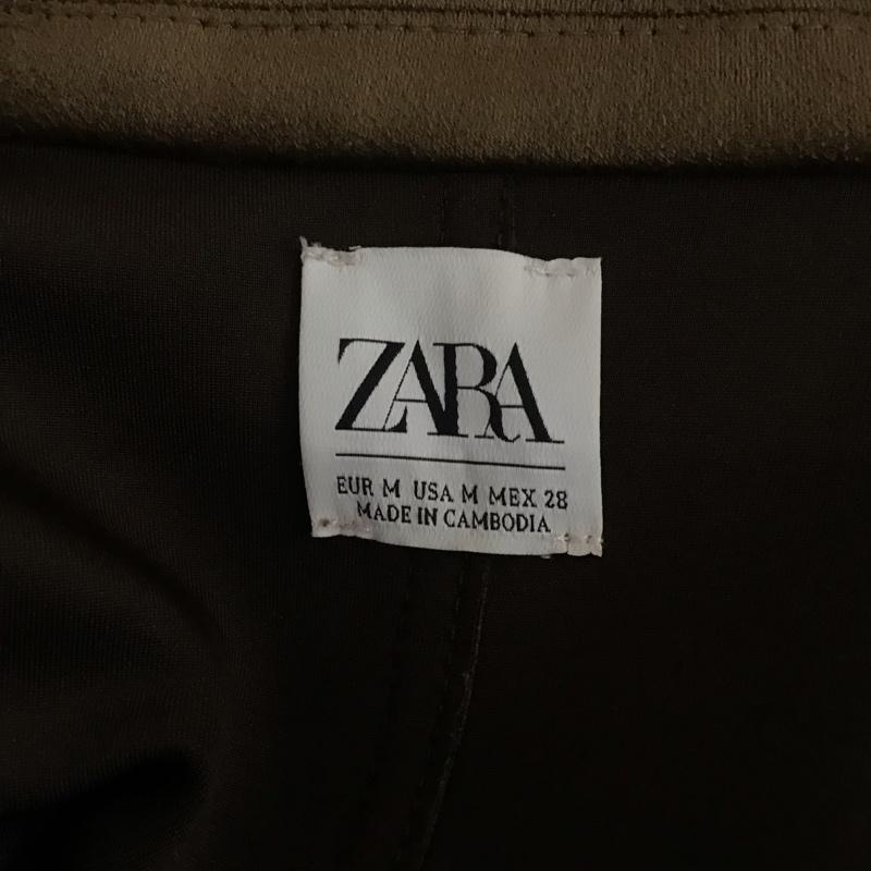 ザラ ZARA コート コート一般 2712 151 700 フェイクスウェード M 無地 茶 / ブラウン / レディース USED 古着 中古 10117224