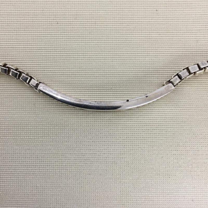 ティファニー TIFFANY&Co. アクセサリー ブレスレット、バングル ベネチアンリンクIDブレスレット 2004 箱有 無地 銀 / シルバー / レディース USED 古着 中古 10147437
