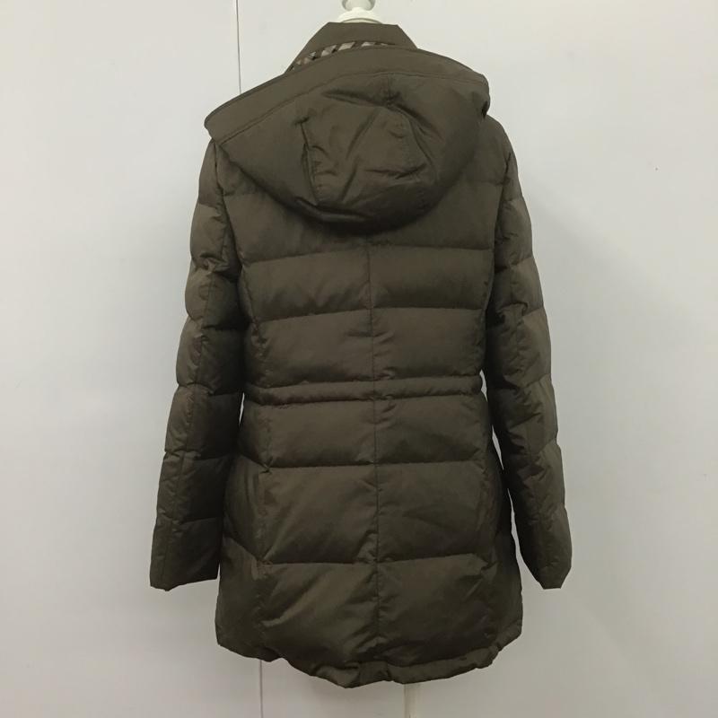 ダックス DAKS ジャケット、上着 ジャンパー、ブルゾン 4436418 ジップアップジャケット ジャンパー ナイロンジャケット カジュアルジャケット 40 無地 茶 / ブラウン / レディース USED 古着 中古 10106275