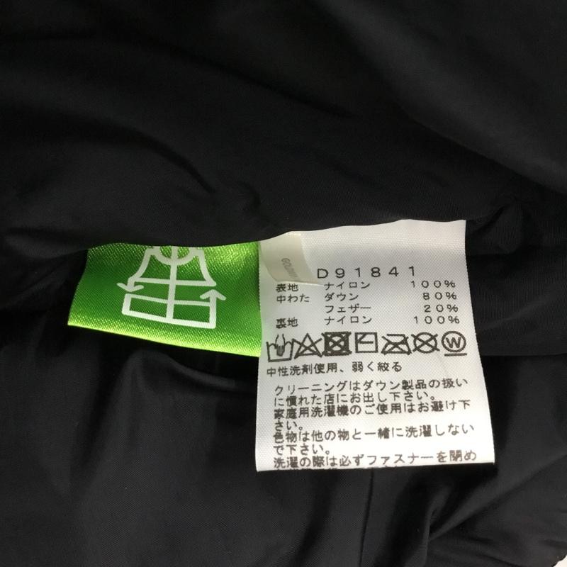 ザノースフェイス THE NORTH FACE ジャケット、上着 ジャンパー、ブルゾン ND91841 NuptseJacket ダウンジャケット アウター XL ロゴ、文字 黒 / ブラック / メンズ USED 古着 中古 10120662