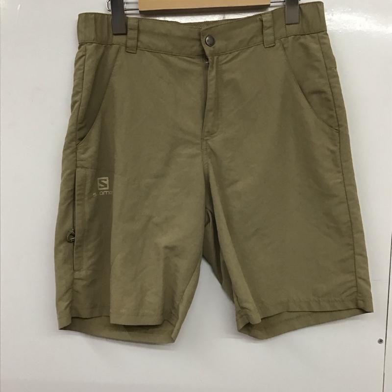 サロモン SALOMON パンツ ショートパンツ ハーフパンツ ショートパンツ 46 無地 ベージュ / ベージュ / メンズ USED 古着 中古 10132606
