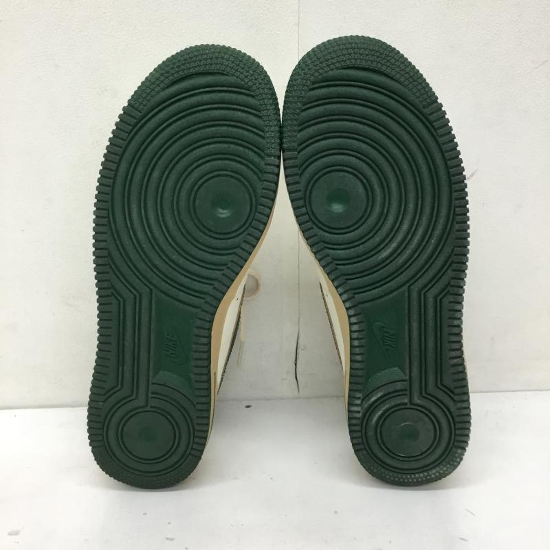 ナイキ NIKE スニーカー スニーカー DZ4764-133 Women s Air Force 1 Low Green and Muslin 26.5cm ロゴ、文字 白 / ホワイト / X ベージュ / ベージュ / X 緑 / グリーン / メンズ USED 古着 中古 10138523