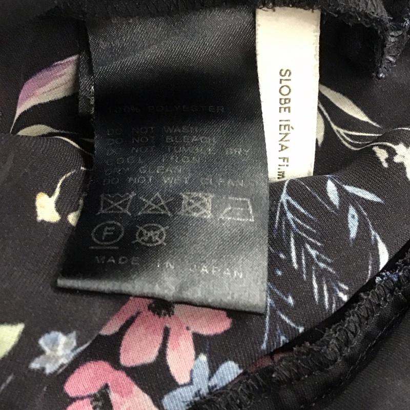 スローブイエナ SLOBE IENA ワンピース ロングスカート 半袖ロングワンピース フレアスカート ウエスト切り替え プリント マルチカラー / マルチカラー / レディース USED 古着 中古 10135163