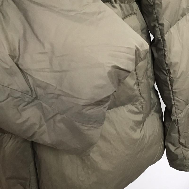 ユニクロ UNIQLO ジャケット、上着 ジャケット、ブレザー 211-421618 ジップアップジャケット ジャンパー ジャケット ダウンジャケット アウター M 無地 灰 / グレー / レディース USED 古着 中古 10124345
