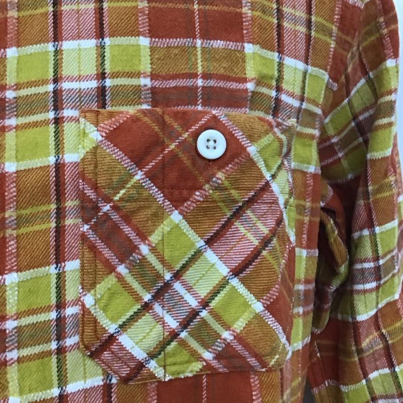 エディーバウアー Eddie Bauer シャツ、ブラウス 長袖 長袖シャツ カラーシャツ ポケットシャツ 長袖カットソー チェックシャツ S チェック マルチカラー / マルチカラー /  メンズ USED 古着 中古 10112840