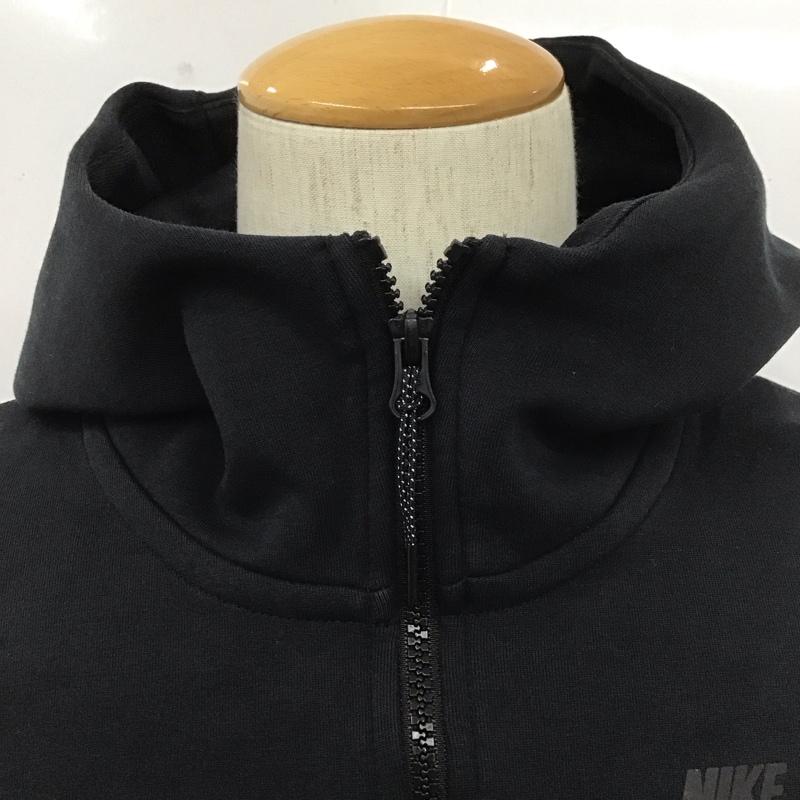 ナイキ NIKE ジャケット、上着 ジャンパー、ブルゾン cu4490-010 テックフリースジップアップパーカー スウェットパーカー スポーツウェア S ロゴ、文字 黒 / ブラック / メンズ USED 古着 中古 10107111