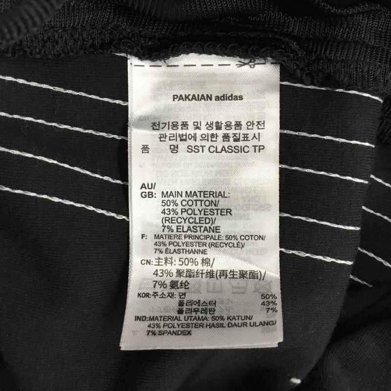 アディダス adidas パンツ ワークパンツ、ペインターパンツ 26n001 カジュアルパンツ ジャージ スポーツウェア XL ロゴ、文字 黒 / ブラック / メンズ USED 古着 中古 10122396