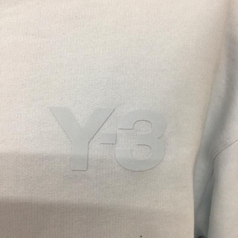 ワイスリー Y-3 トレーナー 長袖 hb3458 CLASSICCHESTLOGOCREWSWEATSHIRT クルーネック オーバーサイズ トレーナー M ロゴ、文字 水色 / ライトブルー / メンズ USED 古着 中古 10106989