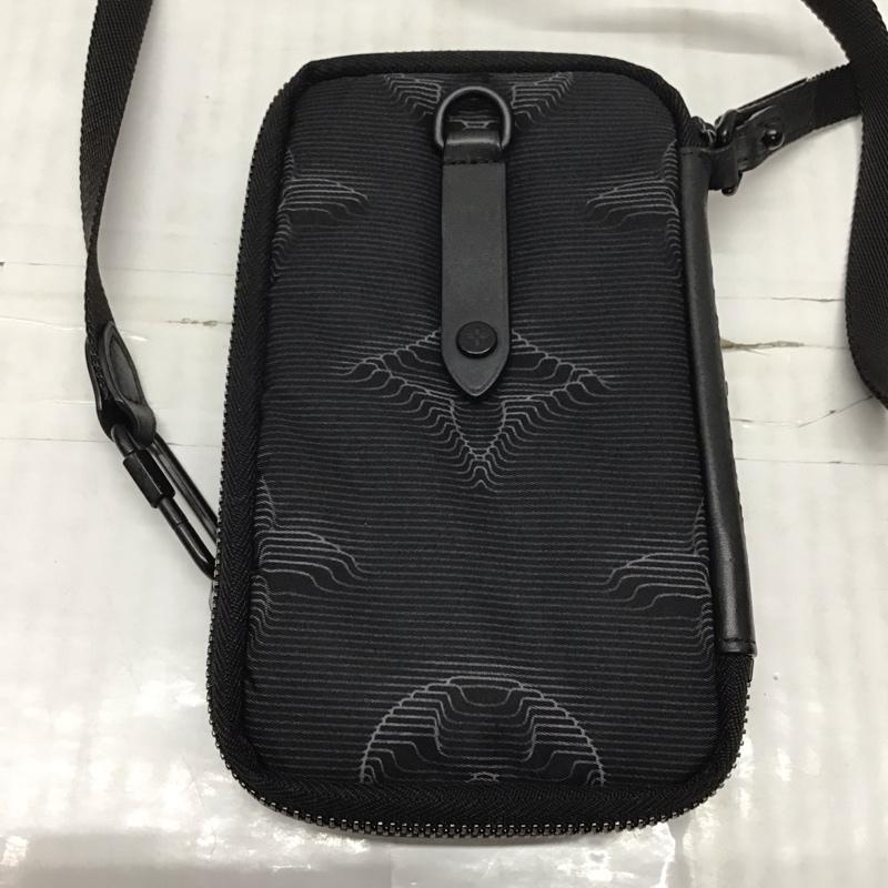ルイヴィトン LOUIS VUITTON ショルダーバッグ ショルダーバッグ ダブルフォン ポーチ 箱有 総柄 黒 / ブラック / メンズ USED 古着 中古 10115660