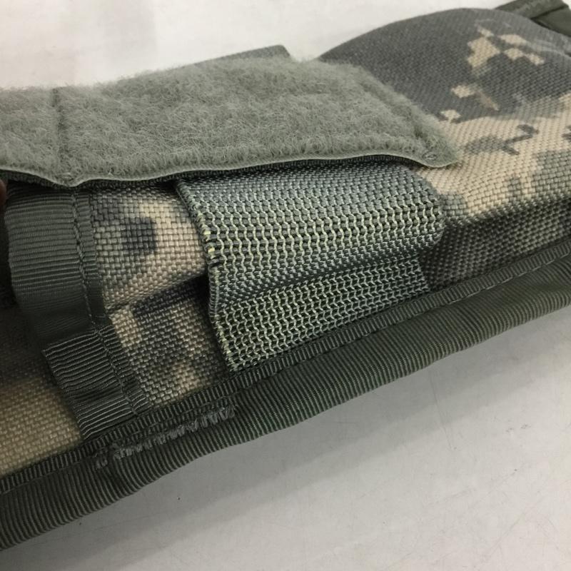 古着 USED バッグ バッグ ミリタリー ポーチ カモフラージュ柄・迷彩 カーキ / カーキ / メンズ USED 古着 中古 10137420