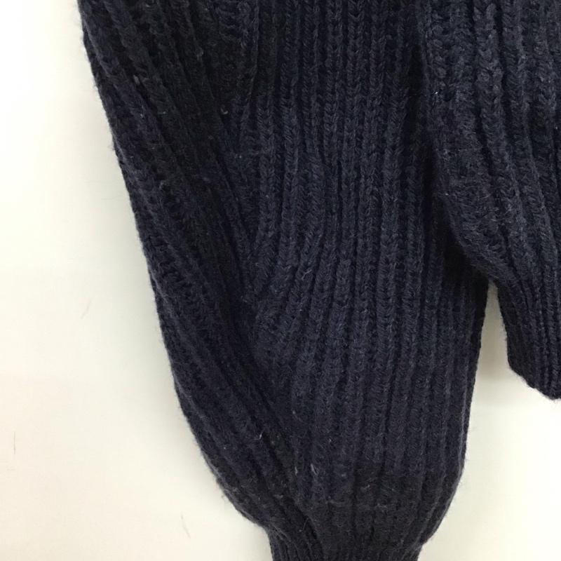 古着 USED ニット、セーター 長袖 ニット S 無地 紺 / ネイビー / レディース USED 古着 中古 10134262
