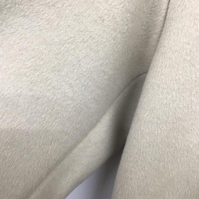 ユナイテッドアローズ UNITED ARROWS コート コート一般 9125-604-0017 MARW コクーンシルエット 38 無地 アイボリー / アイボリー / レディース USED 古着 中古 10131092