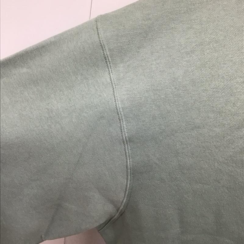 ナイキ NIKE トレーナー 長袖 DQ5107-013 AS W NSW FLC OS CRW 1MSC スウェット 裏起毛 オーバーサイズ M ワンポイント 薄緑 / ライトグリーン / レディース USED 古着 中古 10122669