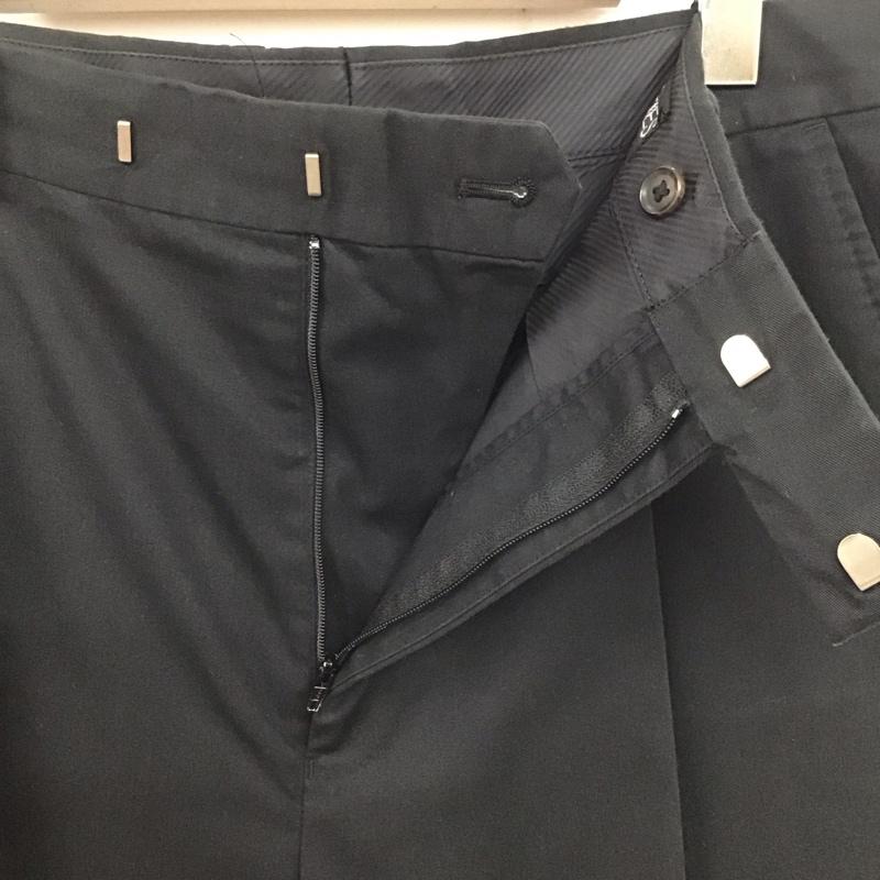 ワコマリア WACKO MARIA パンツ スラックス L 無地 黒 / ブラック / メンズ USED 古着 中古 10134834