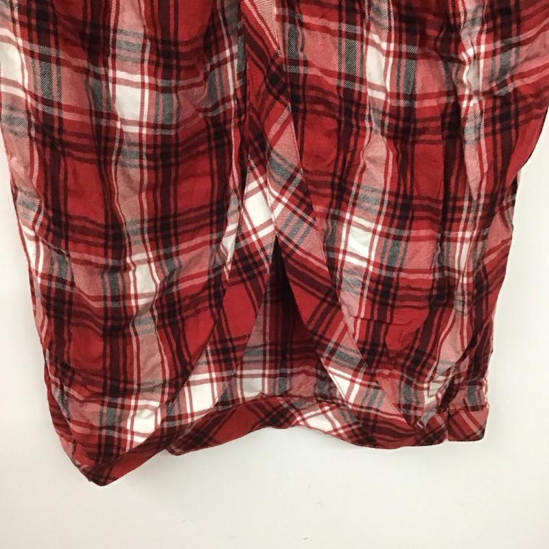ザラウーマン ZARA WOMAN ワンピース ロングスカート 長袖シャツワンピース 前開きシャツ カラーシャツ M チェック マルチカラー / マルチカラー / レディース USED 古着 中古 10128905