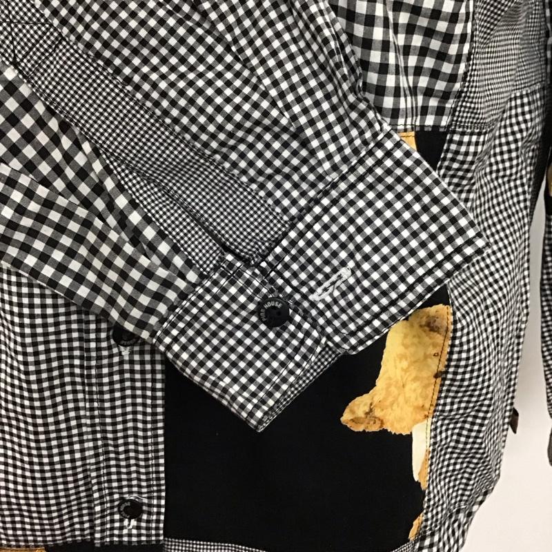 ピンクハウス PINK HOUSE シャツ、ブラウス 長袖 長袖シャツ カラーシャツ ポケットシャツ プリントシャツ ボタンダウンシャツ プリント マルチカラー / マルチカラー / レディース USED 古着 中古 10114958