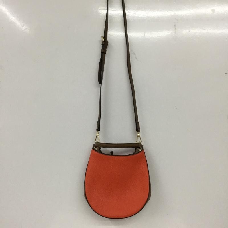 フルラ FURLA ショルダーバッグ ショルダーバッグ WB00634 2WAY アフロディーテ スタッズ ロゴ、文字 茶 / ブラウン / X 橙 / オレンジ / レディース USED 古着 中古 10136348