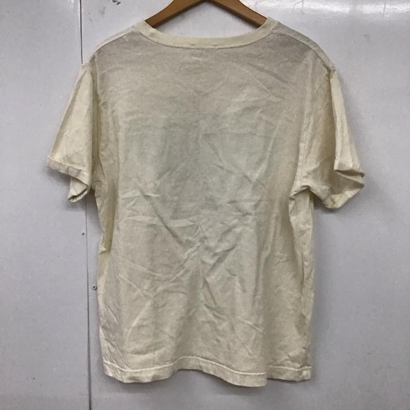 スタディオクリップ studio CLIP Tシャツ 半袖 FREE プリント X ロゴ、文字 オフホワイト / オフホワイト / レディース USED 古着 中古 10129741