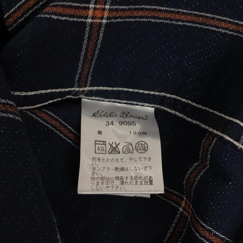 エディーバウアー Eddie Bauer シャツ、ブラウス 長袖 長袖シャツ カラーシャツ ポケットシャツ 長袖カットソー チェックシャツ S チェック マルチカラー / マルチカラー /  メンズ USED 古着 中古 10112842
