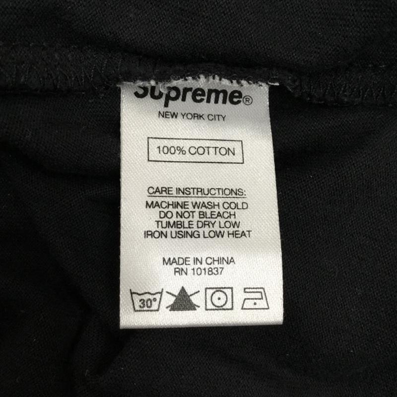 シュプリーム Supreme カットソー 長袖 22AW SmallBoxL/STee スモールボックスロゴTシャツ 長袖カットソー クルーネックカットソー S ロゴ、文字 黒 / ブラック / メンズ USED 古着 中古 10106592