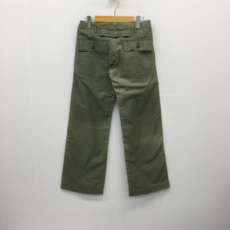 オアスロウ orSlow パンツ ワークパンツ、ペインターパンツ ベイカーパンツ 1 無地 カーキ / カーキ / メンズ USED 古着 中古 10084448