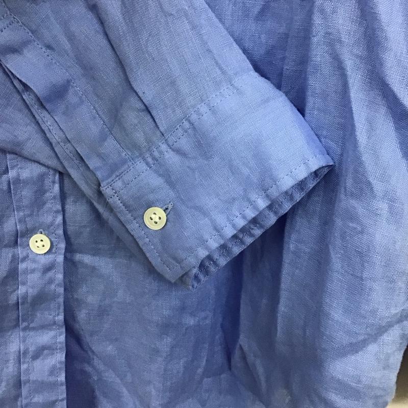 レリュームジャーナルスタンダード relume Journal Standard シャツ、ブラウス 長袖 長袖シャツ 無地シャツ カラーシャツ FREE 無地 青 / ブルー / レディース USED 古着 中古 10135108